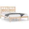 vidaXL Bedframe massief grenenhout 160x200 cm