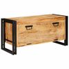 vidaXL Schoenenkast Bruin 90 x 38 x 45 cm Massief Mango Hout