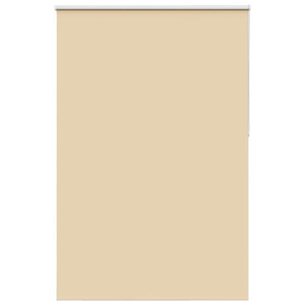 vidaXL Rolgordijn verduisterend 155x210 cm stofbreedte 151,6 cm beige