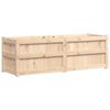 vidaXL Plantenbak 150x50x50 cm massief grenenhout