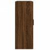 vidaXL Wandkast 69,5x34x90 cm bewerkt hout bruin eikenkleur