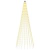 vidaXL Kerstboomverlichting met grondpennen 500 LED's Warmwit en