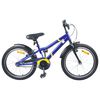 vidaXL Kinderfiets 24 Inch voor 8-12 jaar oud Blauw Zwart