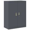 vidaXL Opbergkast Antraciet 80 x 40 x 105 cm Staal