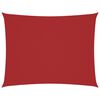 vidaXL Schaduwdoek rechthoekig 2x3,5 m oxford stof rood