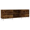 vidaXL Tv-meubel 150x30x50 cm bewerkt hout gerookt eikenkleurig