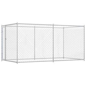 vidaXL Hondenkennel voor buiten 382x192x185 cm