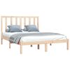 vidaXL Bedframe massief grenenhout 120x190 cm
