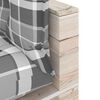vidaXL 6-delige Loungeset met kussens pallet grenenhout