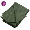 vidaXL Dekzeil 180 g/m&sup2; 2x3 m HDPE groen