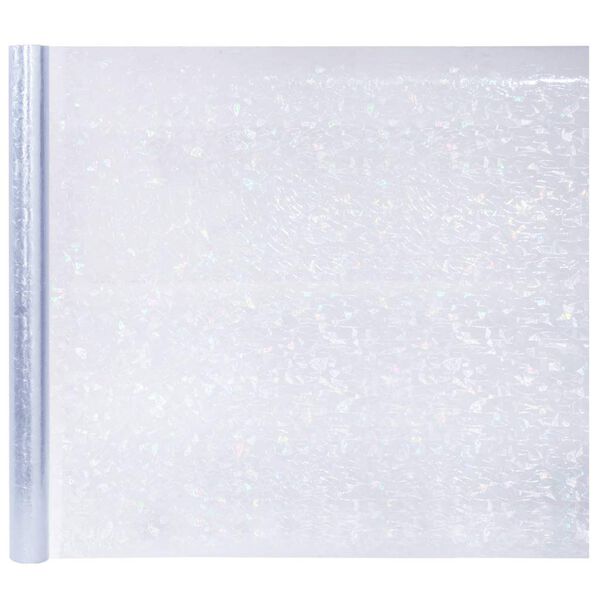 vidaXL Raamfolies 5 st mat 3D regenboogpatroon PVC