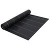 vidaXL Worteldoek 2x5 m PP zwart