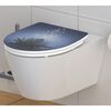 SCH&Uuml;TTE Toiletbril met soft-close WATER LILY duroplast hoogglans