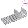 vidaXL Zeskantsleutel 4675 st zilver 20 x 52 mm Staal