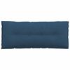 vidaXL Rugkussen Blauw 120 x 19 x 50 cm Stof