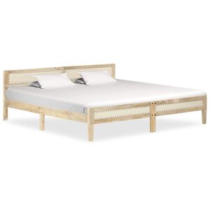 vidaXL Bedframe massief mangohout 200 cm