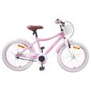 vidaXL Kinderfiets 20 Inch voor 6-11 jaar oud Lichtroze