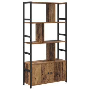 vidaXL Boekenkast 80 x 30 x 155,5 cm Bewerkt hout Oud hout