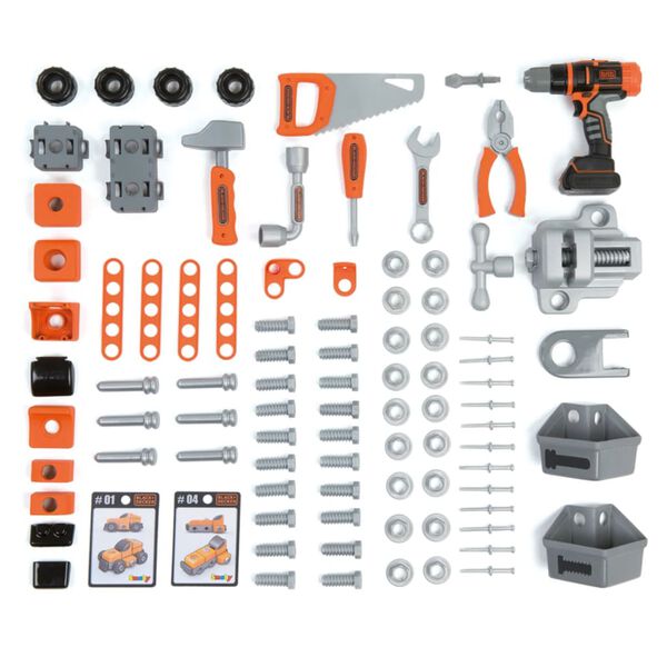 Smoby Bricolo Werkbank BLACK+DECKER 79x39x103 cm 360701