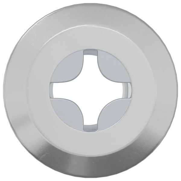 vidaXL Slotmoer 2857 pcs Nikkel Staal