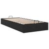 vidaXL Bedframe zonder matras 90x200 cm fluweel zwart