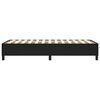 vidaXL Boxspring bed kunstleer zwart 100x200 cm