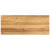 vidaXL Vensterbanken 2 st 100x40x2 cm massief eikenhout lichtbruin
