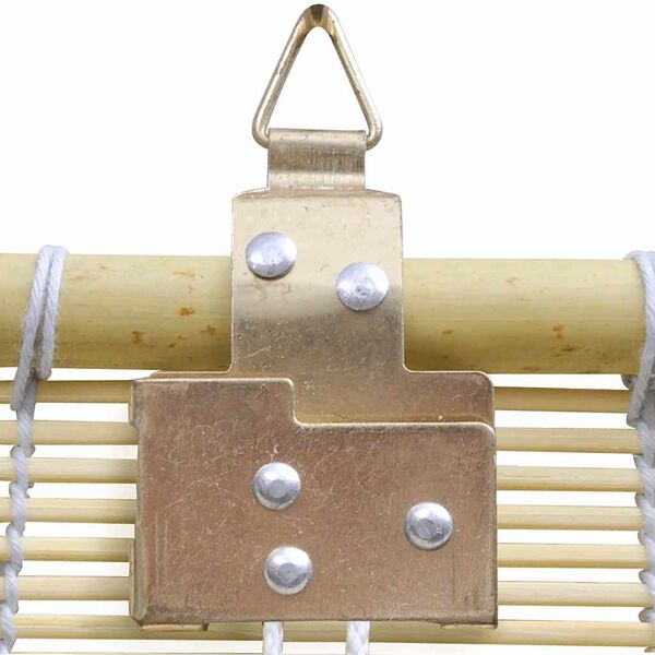 vidaXL Rolgordijn 80x160 cm bamboe natuurlijk