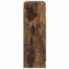vidaXL Badkamer spiegelkast Gerookt eiken 60 x 20 x 60 cm Bewerkt hout
