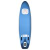 vidaXL Stand Up Paddleboardset opblaasbaar 300x76x10 cm zeeblauw