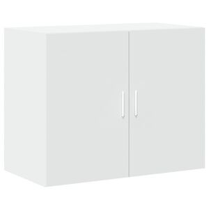 vidaXL Wandkast 80x42,5x64 cm bewerkt hout wit