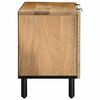 vidaXL Tv-meubel 105x33x46 cm massief mangohout bruin