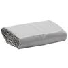 vidaXL Dekzeil 650 g/m&sup2; &Oslash; 2,6 m grijs