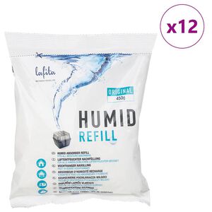 vidaXL Lafita Navullingen voor luchtontvochtiger 12 st 450 g