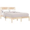 vidaXL Bedframe massief hout 135x190 cm
