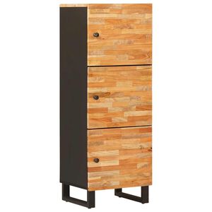 vidaXL Opberg Highboard Bruin 40 x 33 x 110 cm Massief Mango Hout