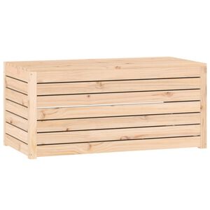 vidaXL Tuinbox 101x50,5x46,5 cm massief grenenhout