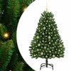 vidaXL Kunstmatige Inklapbare Kerstboom Groen 150 cm PVC en staal