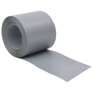 vidaXL Tuinschermen 10 st 252,5x19 m PVC grijs