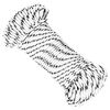 vidaXL Boottouw gevlochten 5 mmx50 m polyester wit