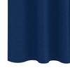 vidaXL Zwart-out Gordijnen met Ringen 2 pcs Donkerblauw 260 x 140 cm