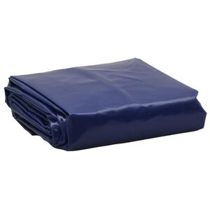 vidaXL Dekzeil 650 g/m&sup2; 1x2,5 m blauw