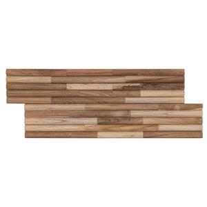 vidaXL Wandpaneel 10 st Naturel 55 x 20 x 2 cm
