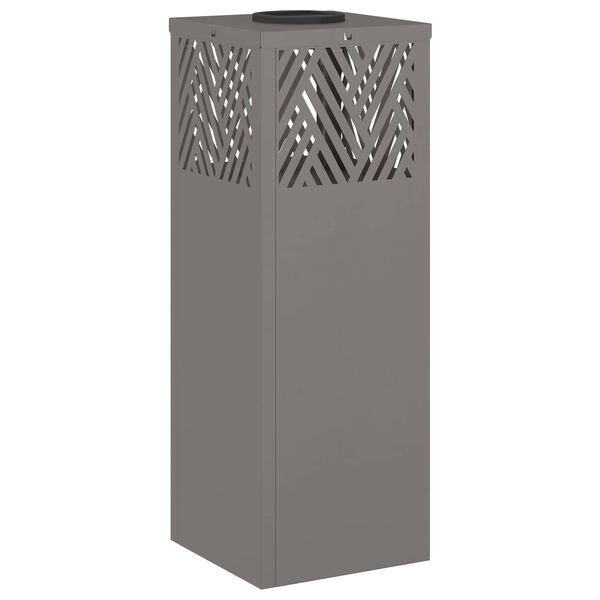 vidaXL Solar LED Pad Licht Visgraat 2 pcs Cortenstaal Cortenstaal