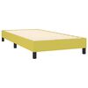 vidaXL Boxspring met matras stof groen 90x190 cm