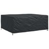 vidaXL Meubelhoes Effen Zwart 250 x 210 x 90 cm 600D