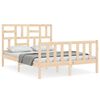 vidaXL Bedframe zonder matras massief grenenhout 120x200 cm