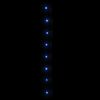 vidaXL Lichtslinger met 300 LED's 30 m PVC blauw