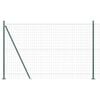 vidaXL Gelast Draadhek met Betonnen Basis 10 x 1,5 m (B x H)