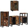vidaXL Badkamermeubelset 4 pcs Multikleur Massief gerecycled hout